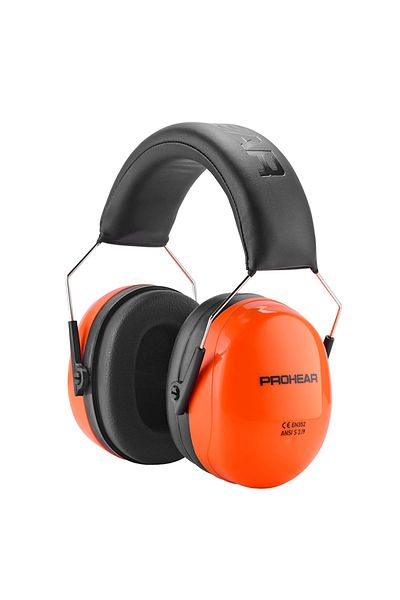 Choice Orange ZOHAN Ear Defender Noise Reduction Headset Adjustable Earmuffs Ear Protector for Outdoor Spor