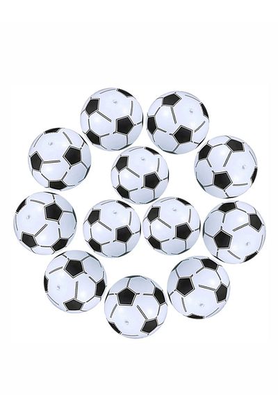 Choice 12pcs football 12Pcs Inflatable Football Toys Outdoor Pool Water Balloons Summer Beach Ball Soccer F