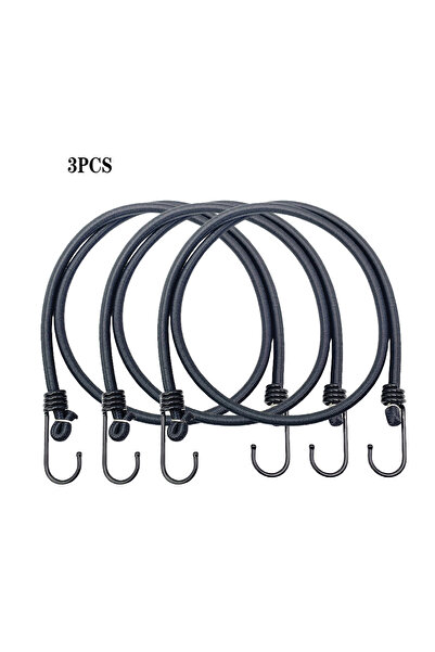 Choice 3 قطع 1/3/5 قطع 100 سم/39.37 بوصة حبل مرن قوي للغاية للخيمة الخارجية، ...