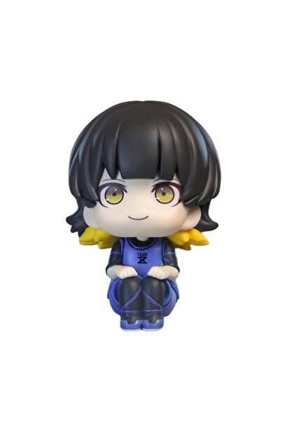 BANDAI Bachira Meguru Q Version Blue Lock Anime Figure Look Up Isagi Yoichi/Nagi Seishiro Action Figure Bac