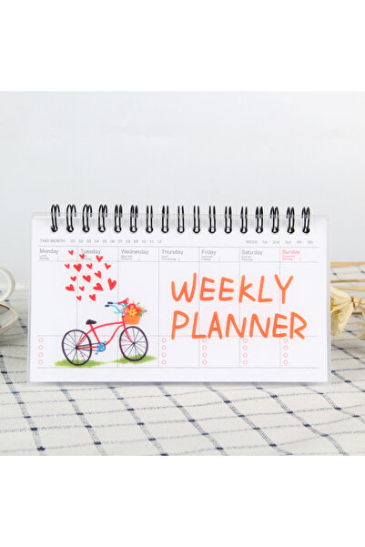 Choice دفتر ملاحظات كاواي للدراجات، أجندة محمولة، يوميات، مخطط أسبوعي شهري، م...