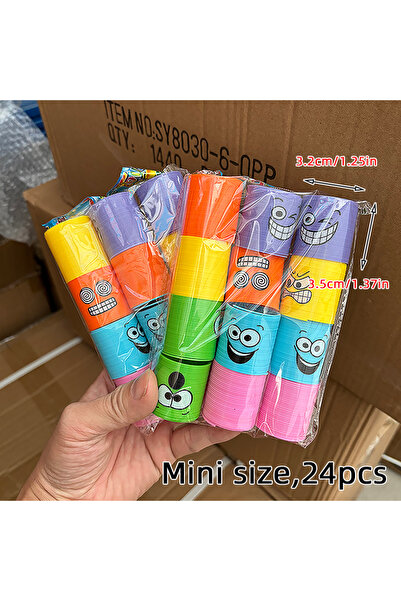 Choice مجموعة ألعاب قوس قزح السحرية الربيعية الملونة مكونة من 24 قطعة، هدايا ...