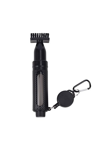 Choice فرشاة تنظيف مضارب الجولف السوداء مع خطاف، أداة تنظيف خزان فرشاة رش الماء بالضغط المحمولة للجولف