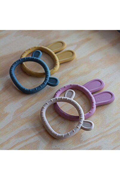 Petite&Mars Teething toy, Petite&Mars, Bunny, Soft, Soothing effect on gums, Silicone, BPA free