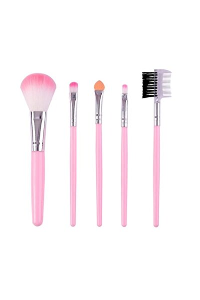 Briggs Set 5 pensule pentru make-up, roz