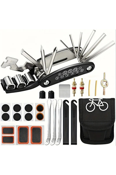 Choice مجموعة أدوات إصلاح الدراجات الجبلية من شياو بو داي، مجموعة إصلاح وإصلا...
