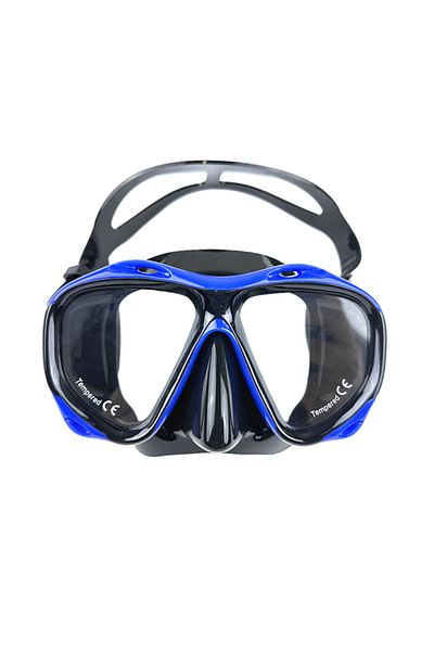 Choice Blue Large Frame Swimming Goggles For Adults High Quality Panoramic Antifog Swim Glasses Waterproof