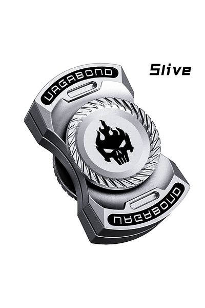 Choice slive ADHD Focus Tool edc fidget 3-in-1 Fidget Toy Magnetic Spinner Push Play Gadget Stress Relief f