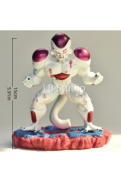 BANDAI Frieza 15cm/5.91in Anime Dragon Ball Z Frieza Figure Freezer Action Figure Collection Model Toy Gif