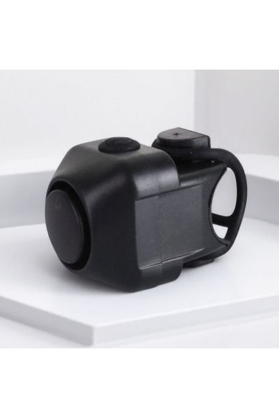 Choice black USB 130dB Waterproof Rechargeable Battery Bike Bell Cycling Horn Mini Portable Handlebar Bell