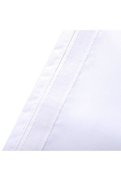 LEIBOO Side Wall for Event Tent, 12 m Roll, Textile Material, White