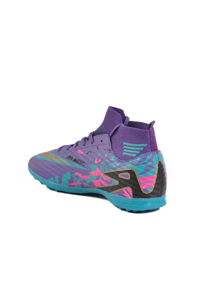 WALKWAY WJ-502 M Purple Sock Παπούτσια Astroturf Field