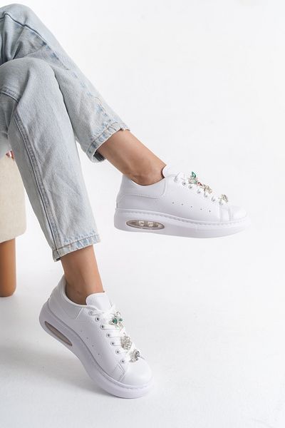 AYDOĞDU by ünal Stylish Sports Sneaker with Stones
