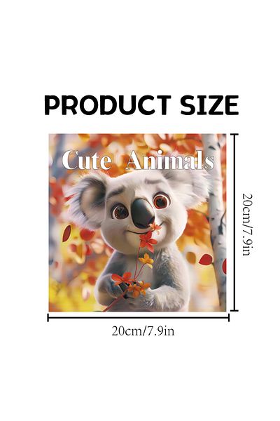 Choice 130 Cute Animals Coloring Book 20 Page Gift For Adults And Teens Birthday Party Relieve Stress Kill