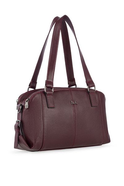 Bilik Deri Claret Red-Rölax Women's Shoulder Bag Blm 044