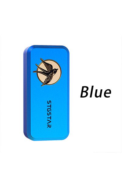 Choice Blue "Fidget Slider and Spinner 3+ Stress Relief Toys for Kids Adults, EDC Anti-Anxiety Desk Toy fo