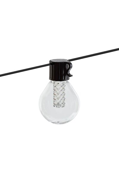 Briggs Lumini solare inteligente cu șir de lumini - 15 LED-uri albe - Temperatură de culoare reglabilă - Bluetooth,