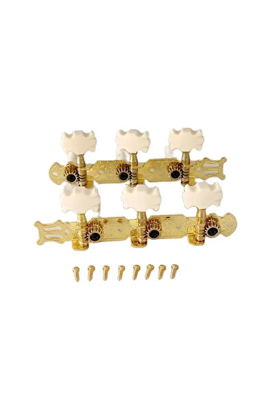 Choice طقم جيتار صوتي كلاسيكي مكون من قطعتين: أوتاد ضبط، مفاتيح، رؤوس آلة، موالفات