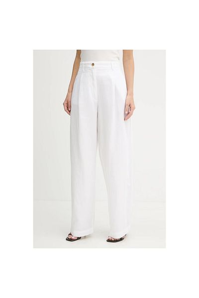 Tommy Hilfiger Tencel Linen Wide Leg Pants