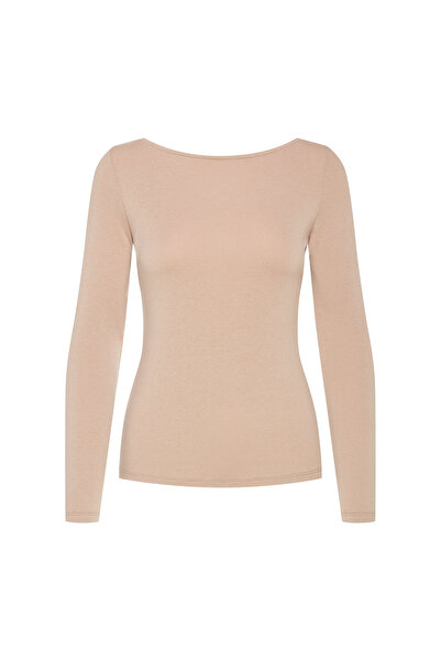 ESOTIQ Long-sleeved shirt is elegance & simplicity combined & Smooth texture & Versatile cut | Pf Jimena