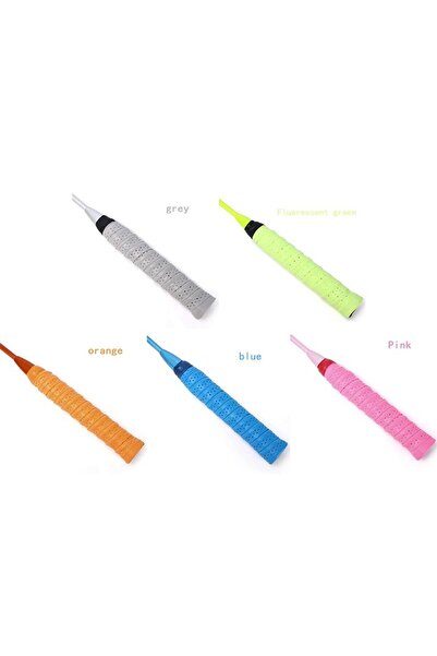 Choice 5pcs mix 1/3/5pcs Anti-slip breathable sport over grip sweat band grif...