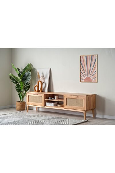 Vivense DEMETER MASİF AHŞAP TV ÜNİTESİ