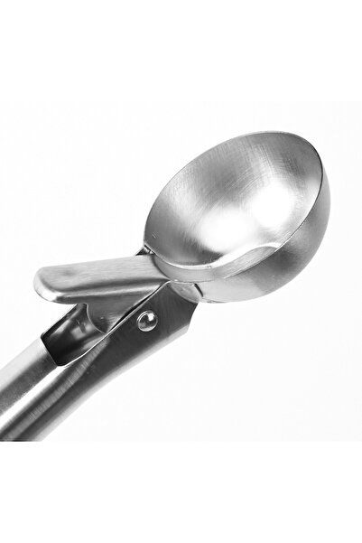 Briggs Ice Cream Scoop, Cool Serving, Stainless Steel, Gray,