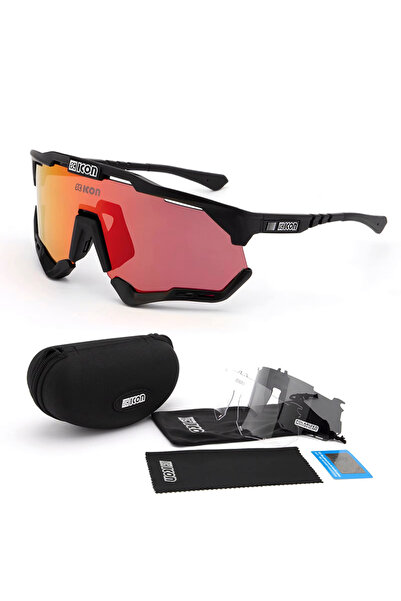 Choice مع حافظة نظارات شمسية مستقطبة لركوب الدراجات للرجال والنساء نظارات شمس...