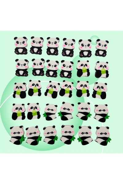 Choice1 مزيج 30 قطعة من ممحاة الباندا اللطيفة الإبداعية الناعمة كاواي مكافآت ...