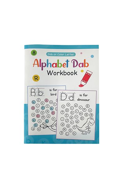 Choice Letter Dab Workbook Alphabet Dab Workbook Find and Coloring Letters Exercise Book Kindergarten Teach