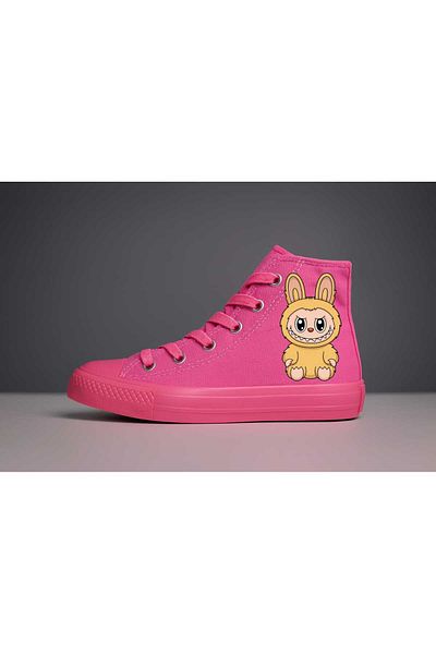 LİASSHOES pantofi sport pentru copii labibic galben lenjerie roz