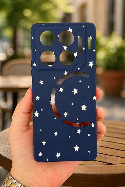 Vip Case حافظة لهاتف انفينيكس GT 20 Pro-MINIMAL STAR PATTERN من السيليكون الممتص للصدمات حافظة مطاطية كلاسيكية محمية 277