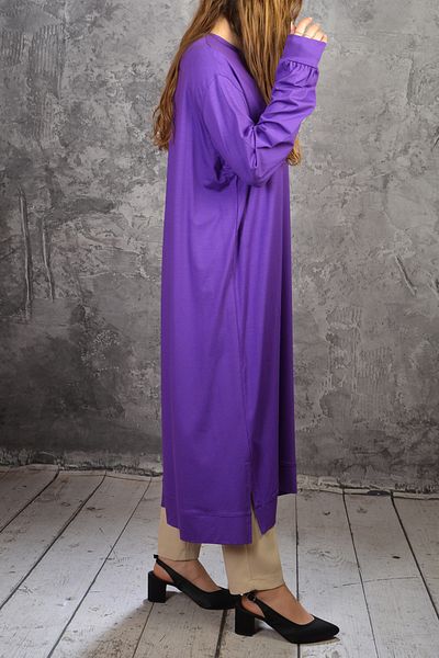 İDOL MODA Comfortable Comfortable Oversize Viscos Long Tunic