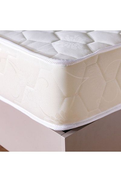 Danube Home Best Bonnell Spring Mattress foam encased with 2 Pillow Free 180X200X22cm|King Bed Mattress|Firm