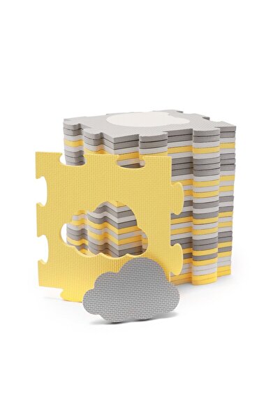 Kinderkraft Sada 30 dílků puzzle, Kinderkraft, Tvary Lunop, Pro vzdělávací podložku nebo jiné tvary, Pěna