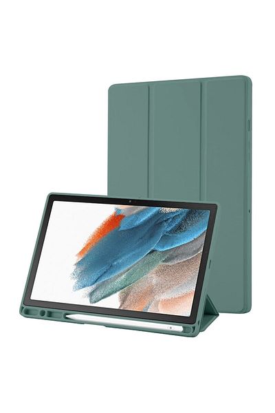 CLICK Husă compatibilă cu Samsung Galaxy Tab A8 10.5 2021, S33, TPU, Verde Intens
