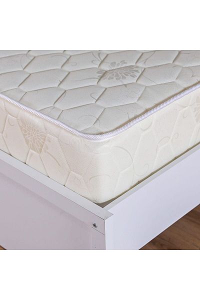 Danube Home أفضل مرتبة بونيل سبرينغ، مقاس 90×200×22 سم، بدون وسادة | مرتبة سرير مفرد | ملمس متين