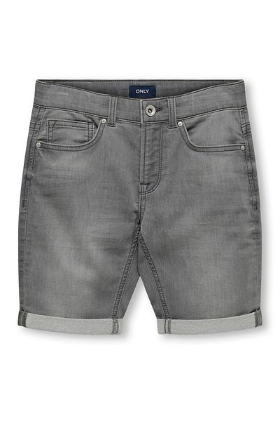 Only Kids Denim Short - Light Grey
