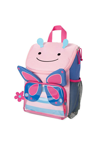 Skip Hop Rucsac, Skip Hop, Zoo, Cu un compartiment incapator, un buzunar transparent si loc pentru sticla