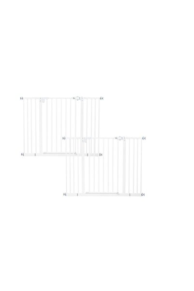 Qmini Set 2 x Poarta siguranta, Qmini, Thor, 74 - 109.4 cm, Inchidere automat...