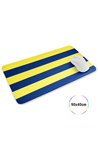 Microcase Taraftar Serisi Konforlu Kaymaz Taban Oyuncu Mousepad 90X40CM AL5312