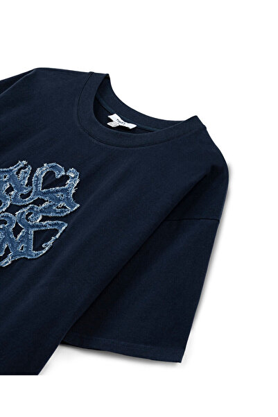 Twist DENİM APLİKELİ T-SHIRT