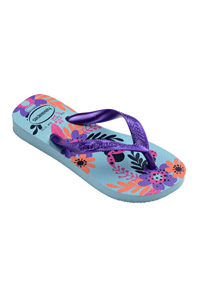 Havaianas Flores Flip Flops - Blue