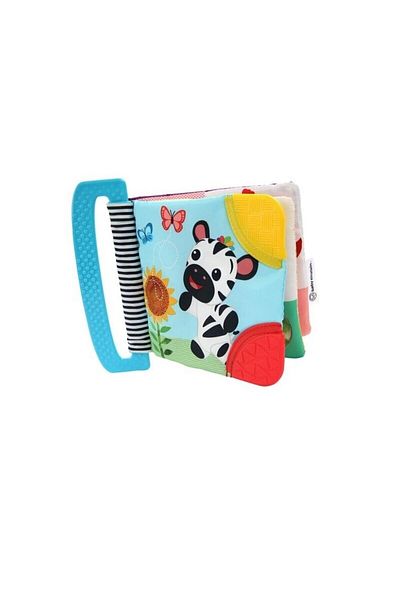 Baby Einstein Teething toy, Baby Einstein, Book-shaped With handle, With textures and colors, Plastic handle