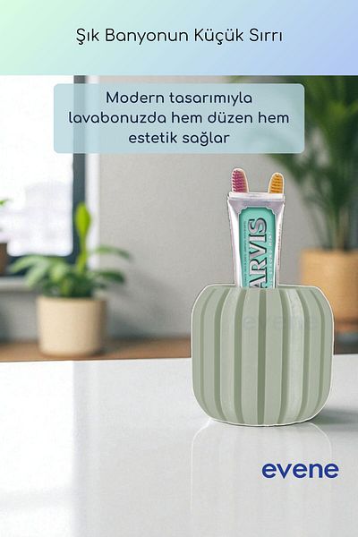 Evene Θήκη οδοντόβουρτσας Βάση οδοντόβουρτσας Βάση οδοντόβουρτσας Μαλακό ανοιχτό πράσινο χρώμα για μοντέλο 79