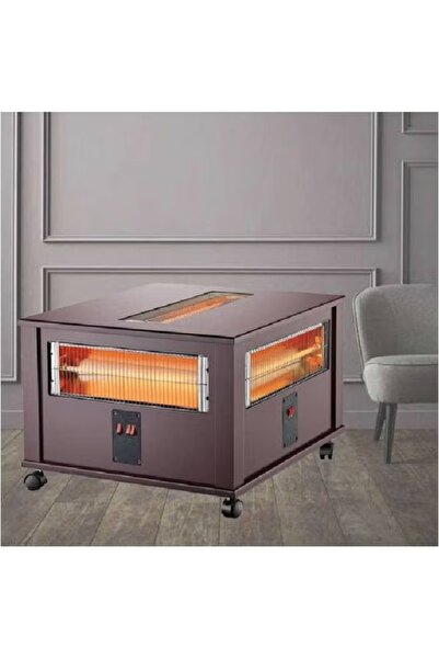 rexa مدفأة كهربائية ديكورية - كوارتز 2400 واط GVHT-3441 بني