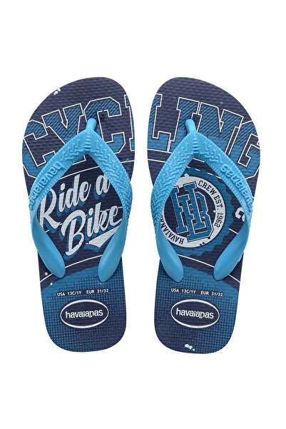Havaianas Kids Athletic Flip Flops - Navy