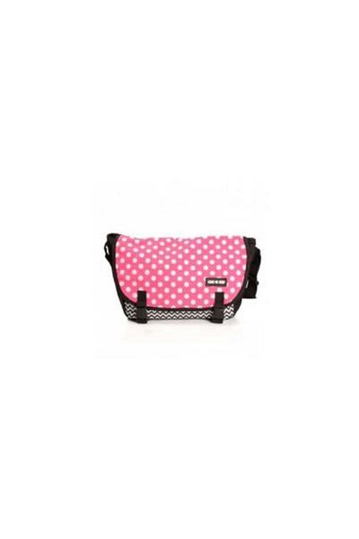 Lamonza Candy shoulder bag black with pink A12262