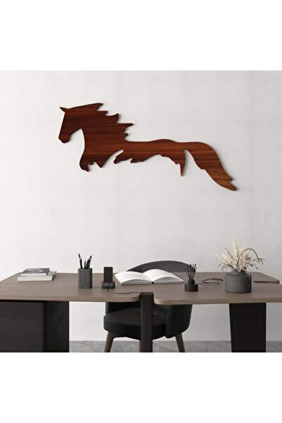 Marktna لوحة خشبية مودرن بنقشة حصان