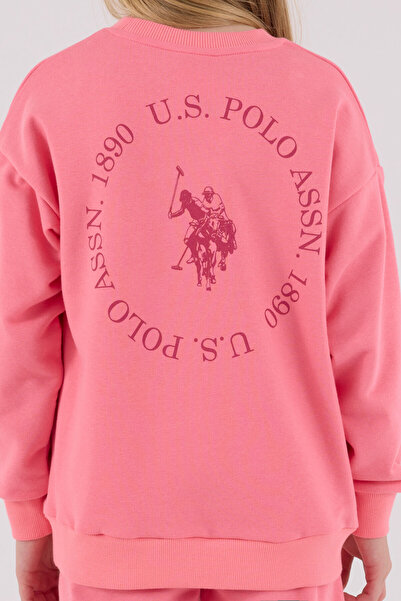 U.S. Polo Assn. U.S. Polo Assn Kız Çocuk Pembe Eşofman Takımı